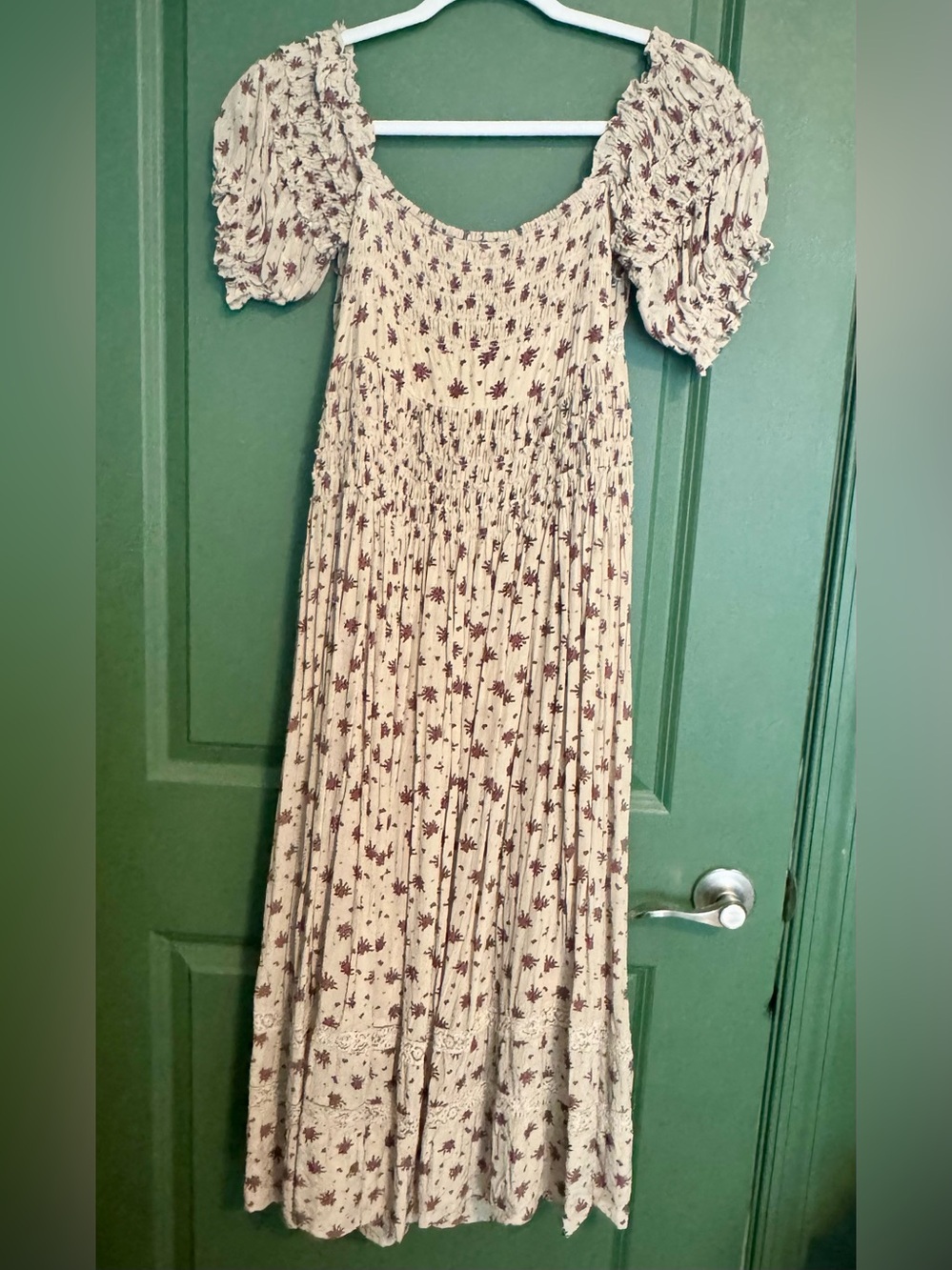 Like New Free People Bali Juniper Floral Maxi Dress - Picture 4 of 9